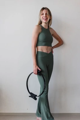 AMALFI TRAPÉZ SZETT - KHAKI